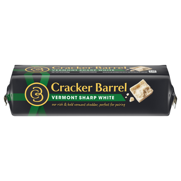 Save on Cracker Barrel Vermont Sharp White Cheddar Cheese Block Order