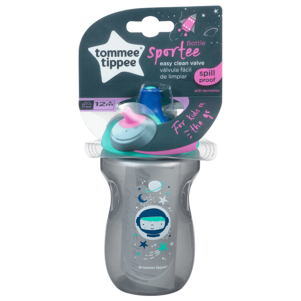 Save on Tommee Tippee Sportee Spill Proof Bottle Grey 12+m 10 oz Order