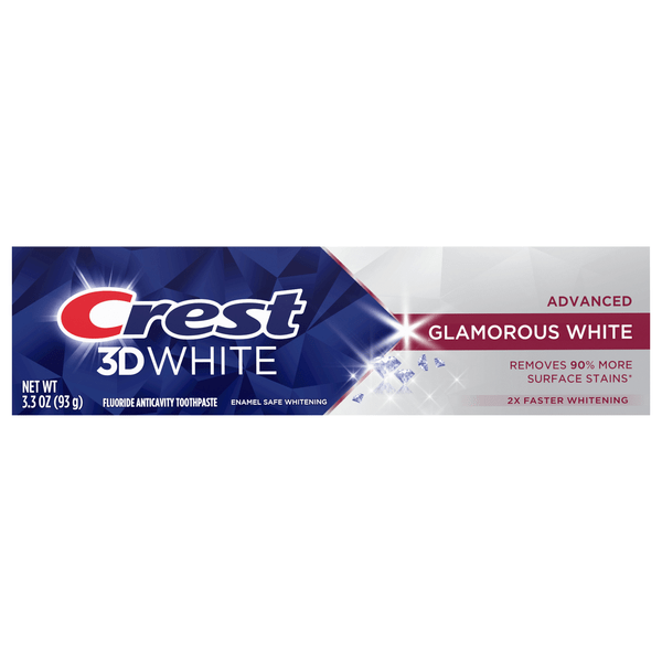 Save on Crest 3D White Whitening Toothpaste Glamorous White Order Online Delivery Giant