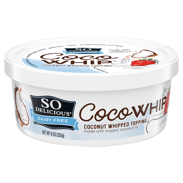 Save on So Delicious Coco Whip! Coconut Whipped Topping Dairy Free Order Online Delivery Stop