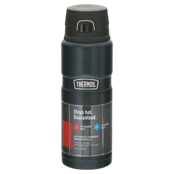 Save on Thermos Stainless Hot & Cold Black 24 oz Order Online Delivery