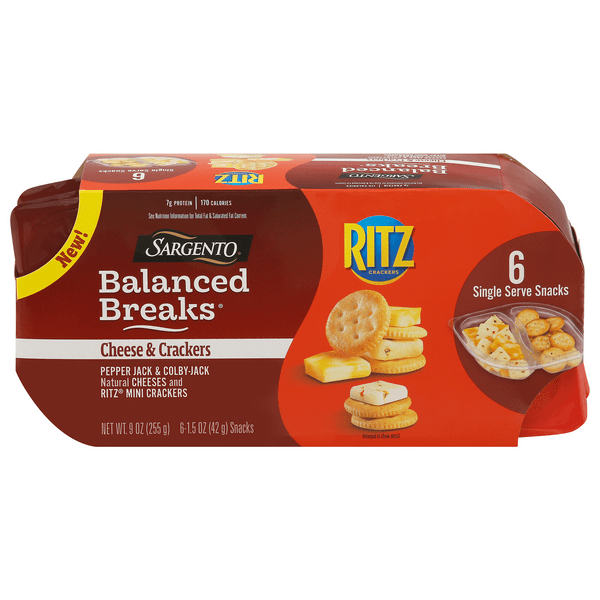 Save on Sargento Balanced Breaks Pepper Jack & Colby Jack Cheese w