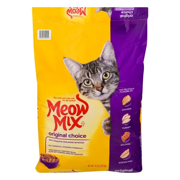 Save on Meow Mix Original Choice Dry Cat Food Chicken Turkey Salmon