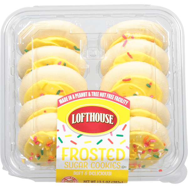 Save on Lofthouse Yellow Frosted Sugar Cookies Order Online Delivery Food Lion