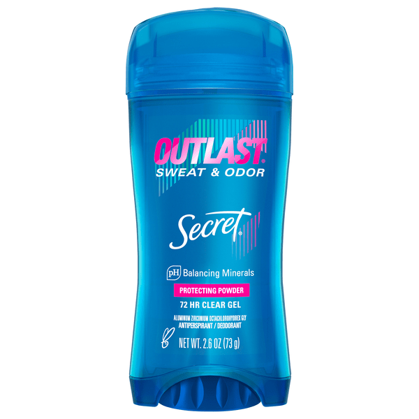 Save on Secret Outlast Antiperspirant Deodorant Protecting Powder Clear