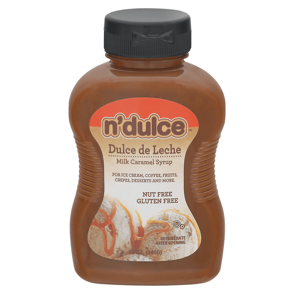 Save on N'Dulce Dulce de Leche Milk Caramel Syrup Nut & Gluten Free