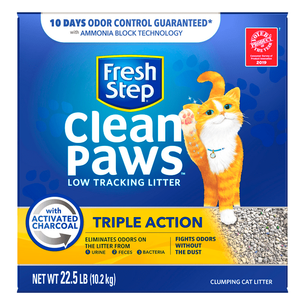 Save on Fresh Step Clean Paws Triple Action Clumping Cat Litter Order