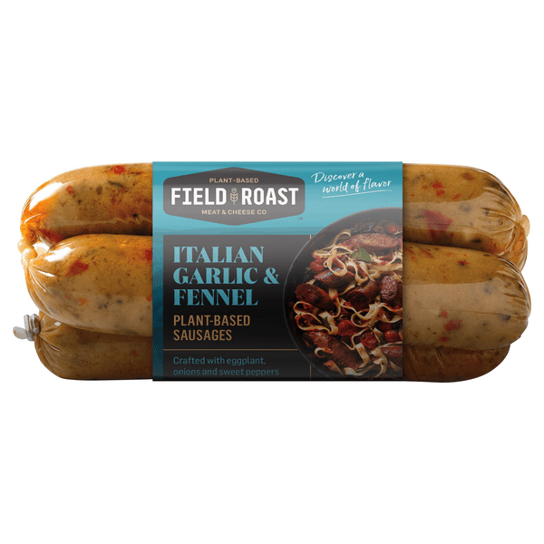 Save on Field Roast PlantBased Sausages Italian Garlic & Fennel 4 ct