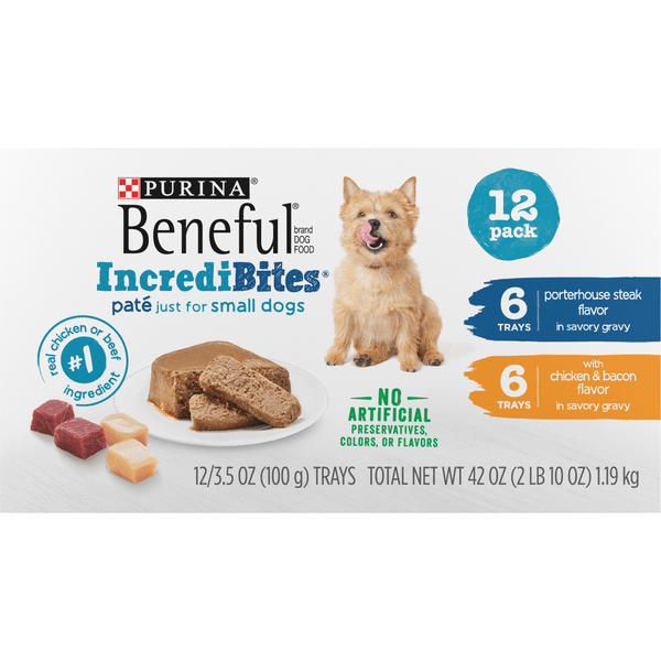 Save on Purina Beneful IncrediBites Small Breed Wet Dog Food Variety