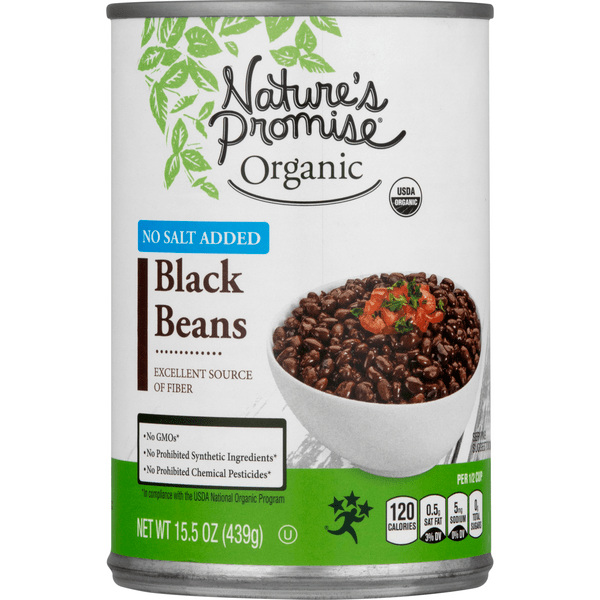 Save on Nature's Promise Organic Black Beans No Salt Added Order Online