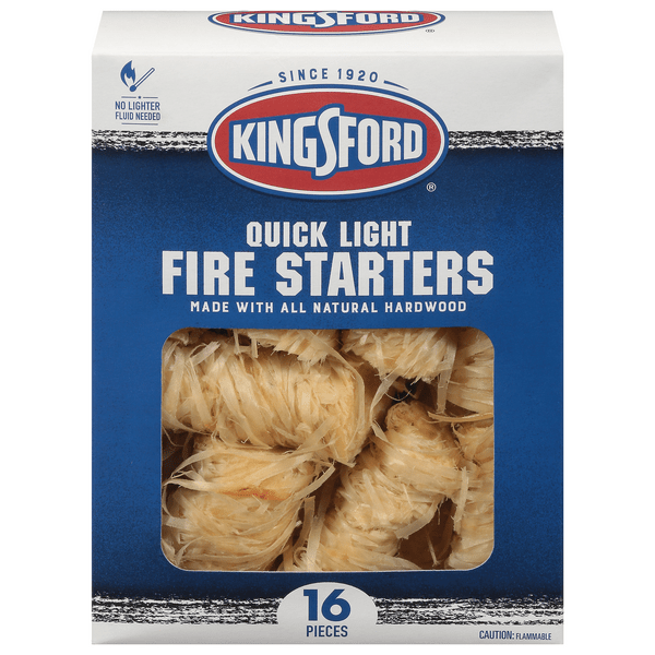 Save on Kingsford Quick Light Fire Starters Order Online Delivery