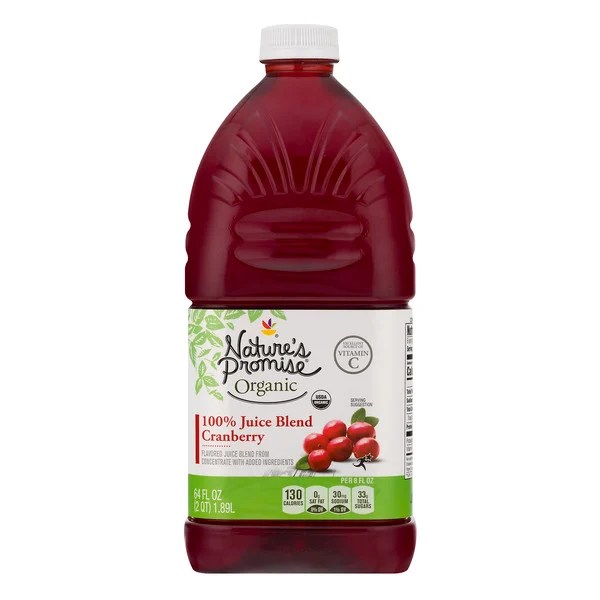 Save on Nature's Promise 100 Cranberry Juice Blend Order Online