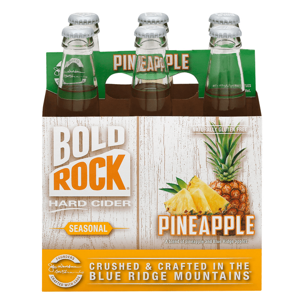 Save on Bold Rock Seasonal Pineapple Hard Cider 6 pk Order Online