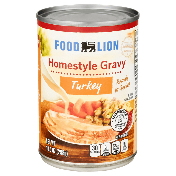 Save on Food Lion Homestyle Gravy Turkey Order Online Delivery Food Lion