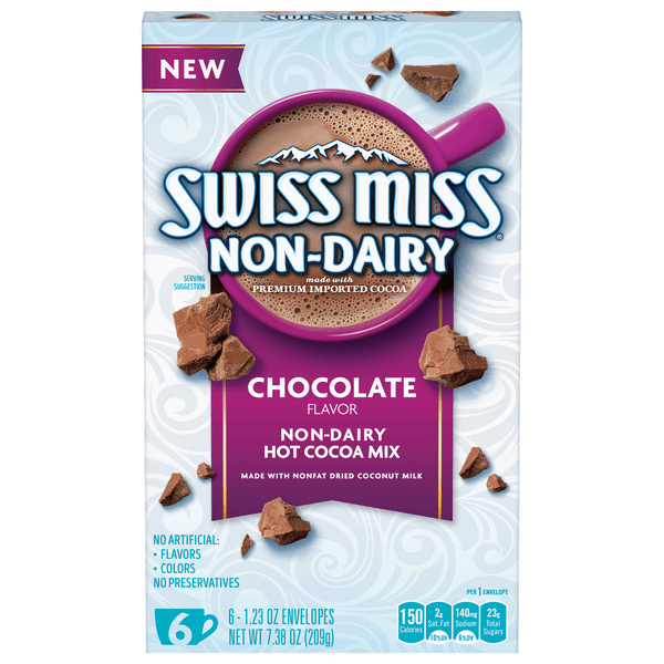 Save on Swiss Miss NonDairy Hot Cocoa Mix Chocolate Flavor 6 ct