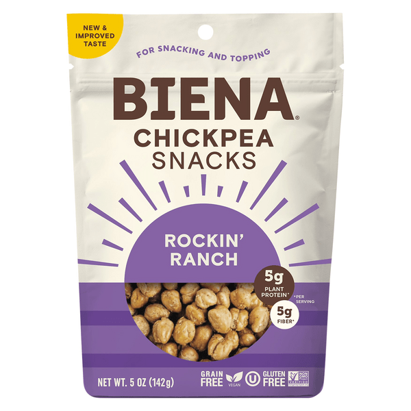 Save on Biena Chickpea Snacks Rockin' Ranch Gluten Free Order Online