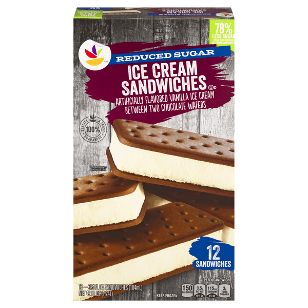 Save on MARTIN'S Ice Cream Sandwiches No Sugar Added 12 ct Order