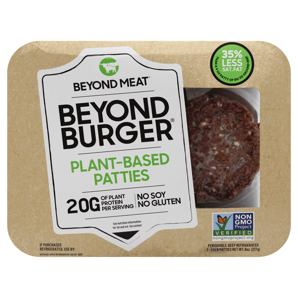 Save On Beyond Meat The Beyond Burger Patties Plant-Based - 2 Ct Order Online Delivery | Stop & Shop