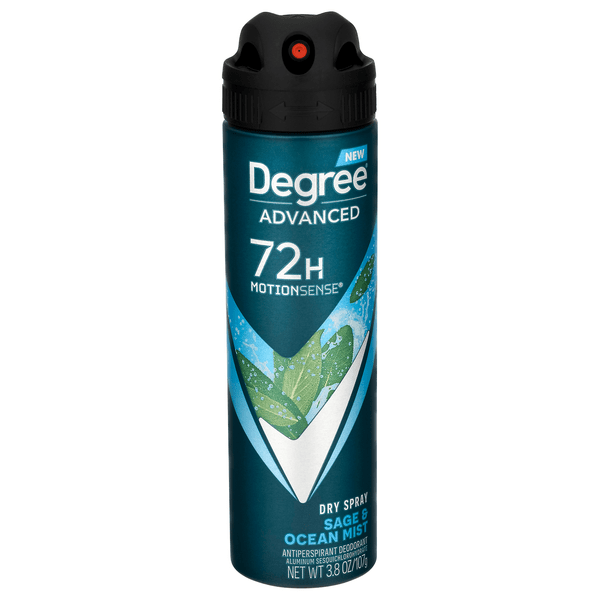 Save on Degree Advanced 72H Antiperspirant Deodorant Sage & Ocean Mist