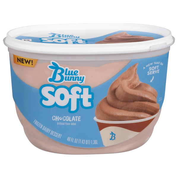 Save on Blue Bunny Soft Chocolate Frozen Dairy Dessert Order Online