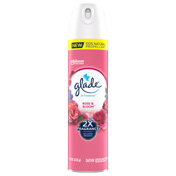 Save on Glade Rose & Bloom Air Freshener Aerosol Spray Order Online