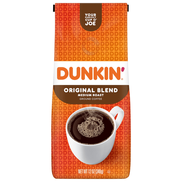 Save on Dunkin' Original Blend Medium Roast Ground Coffee Order Online