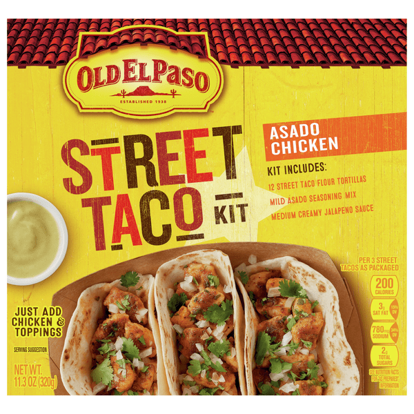 Save on Old El Paso Asado Chicken Street Taco Kit Order Online Delivery