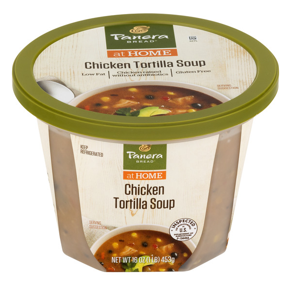 Save on Panera Bread at Home Chicken Tortilla Soup Low Fat