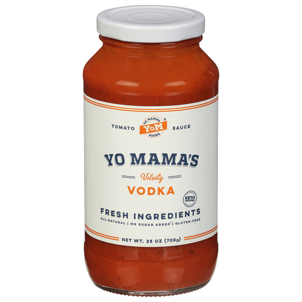 Save on Yo Mama's Pasta Sauce Velvety Vodka No Sugar Added Keto Order