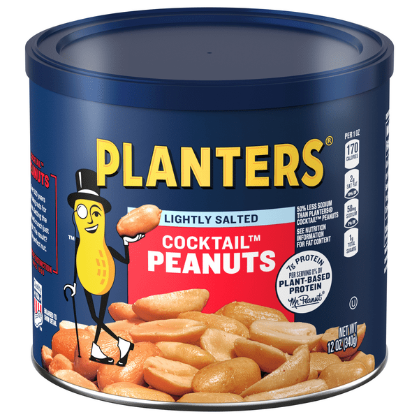 Save on Planters Cocktail Peanuts Lightly Salted Order Online Delivery