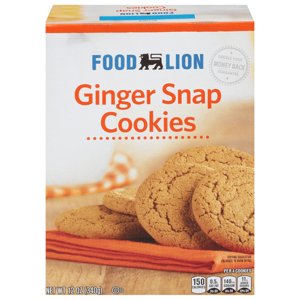 Save on Food Lion Ginger Snap Cookies Order Online Delivery Food Lion