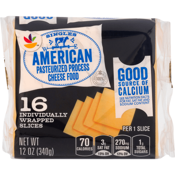 Save on Giant American Cheese Slices Singles 16 ct Order Online