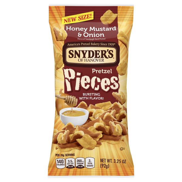 Save on Snyder's Of Hanover Pretzel Pieces Honey Mustard & Onion Order