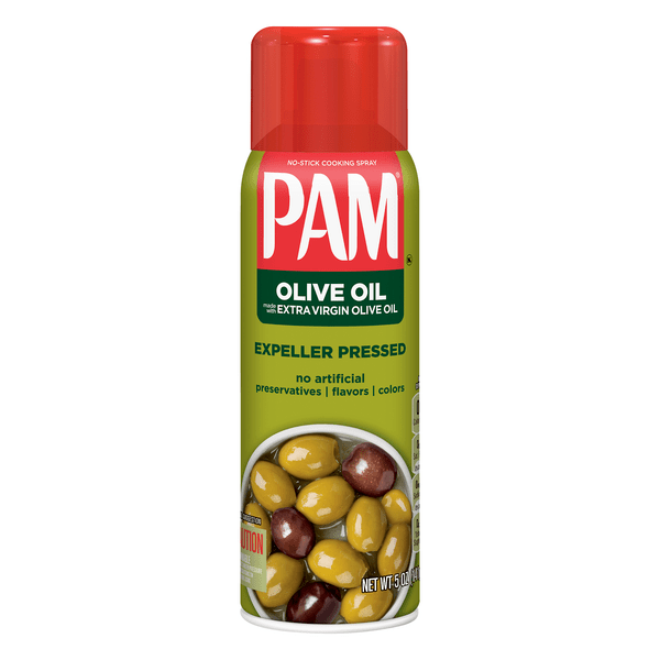Save on PAM NoStick Cooking Spray Extra Virgin Olive Oil Expeller