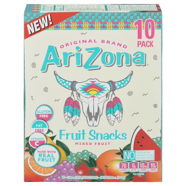 Save on AriZona Fruit Snacks Mixed Fruit Gluten Free 10 ct Order