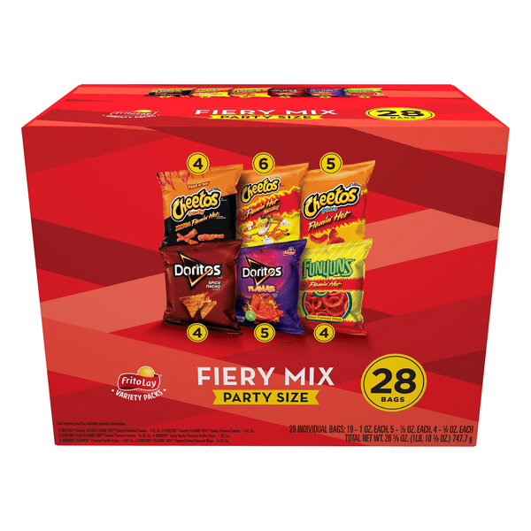 Frito Lay Spicy Party Mix Variety Pack Chips ubicaciondepersonas.cdmx