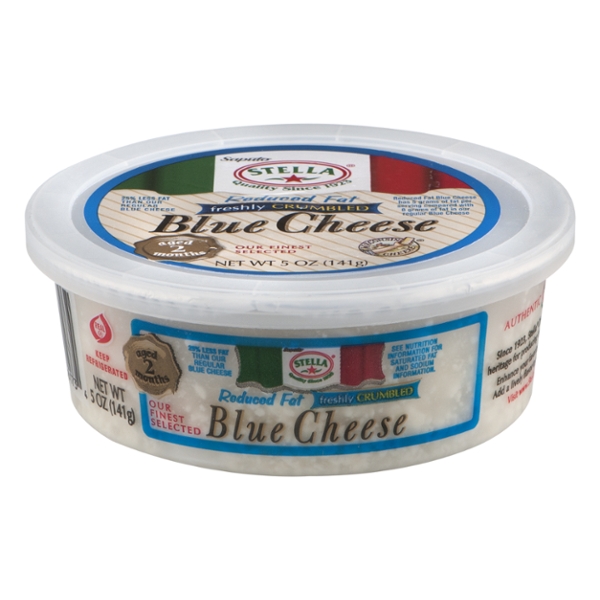 Save on Stella Blue Cheese Reduced Fat Crumbled Order Online Delivery