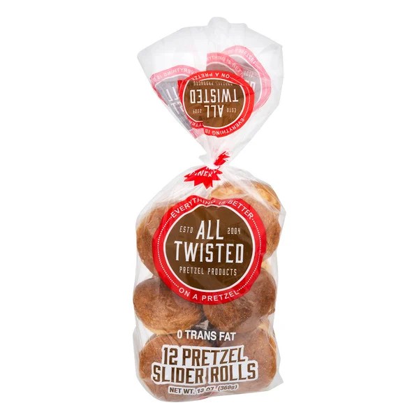 Save on All Twisted Pretzel Slider Rolls 12 ct Order Online Delivery