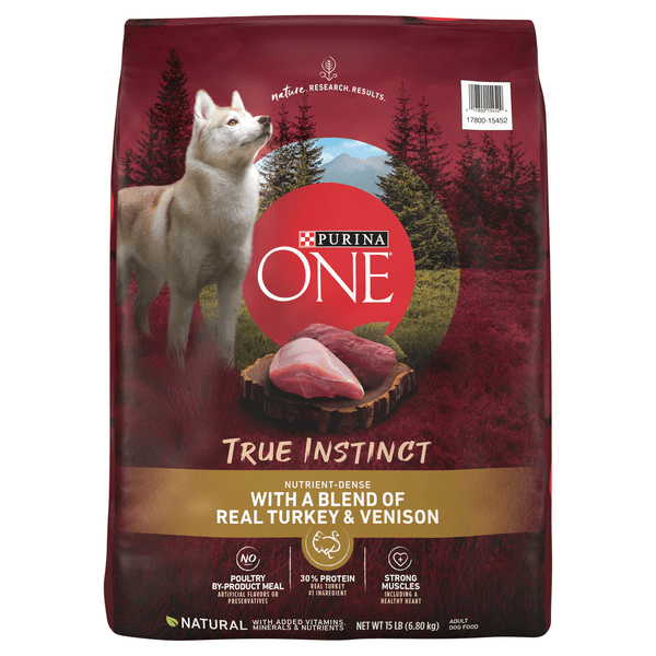 Save on Purina ONE True Instinct Adult Dry Dog Food Real Turkey
