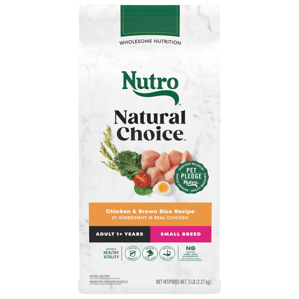 Save on NUTRO Natural Choice Small Breed Chicken & Brown Rice Adult Dry