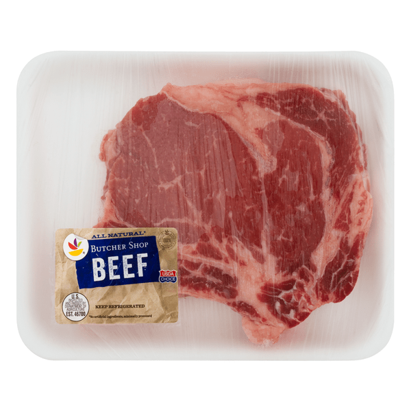 Save on GIANT USDA Choice Beef Rib Eye Steak BoneIn Fresh Order Online