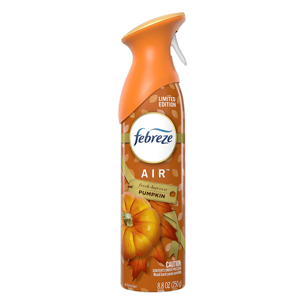 Febreze Holiday Pumpkin 2023 Air Freshener Sprays - Order Online & Save | Giant