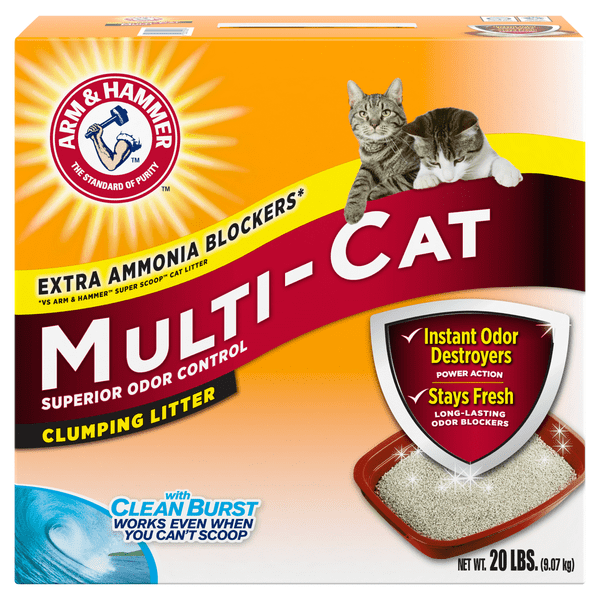 Save on Arm & Hammer MultiCat Clumping Scented Cat Litter Order Online