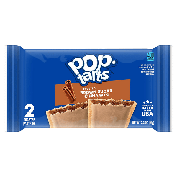 Save on PopTarts Toaster Pastries Frosted Brown Sugar Cinnamon 2 ct