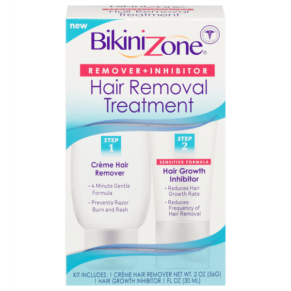 Save on Bikini Zone Remover + Inhibitor Hair Removal Treatment Kit