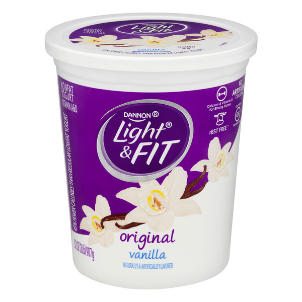 Save on Dannon Light & Fit Yogurt Vanilla Original Non Fat Order Online