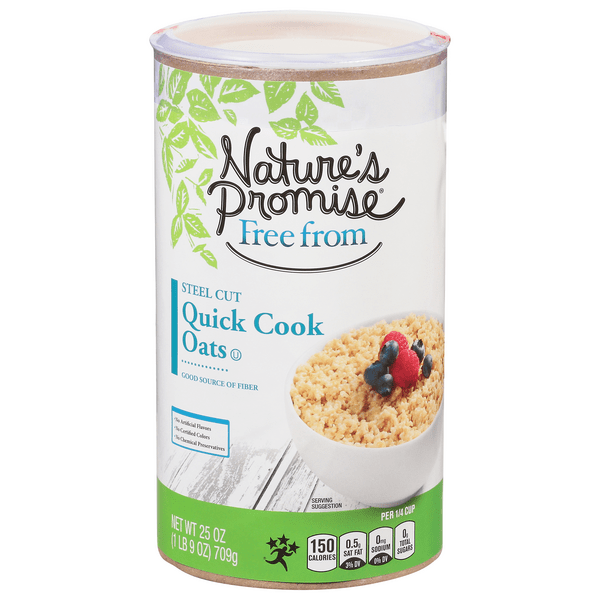 Save on Nature's Promise Quick Cook Oats Steel Cut Order Online