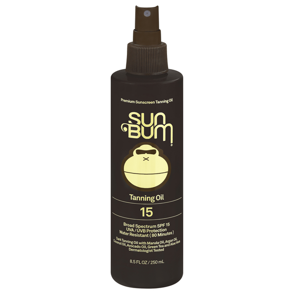 Save on Sun Bum Premium Sunscreen Tanning Oil Broad Spectrum SPF 15