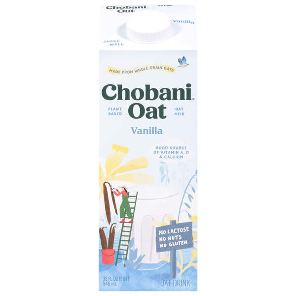 Save on Chobani Vanilla Oatmilk NonDairy Order Online Delivery Giant