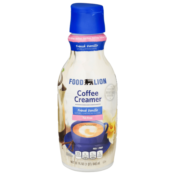 Save on Food Lion Flavored Coffee Creamer French Vanilla Fat Free Order